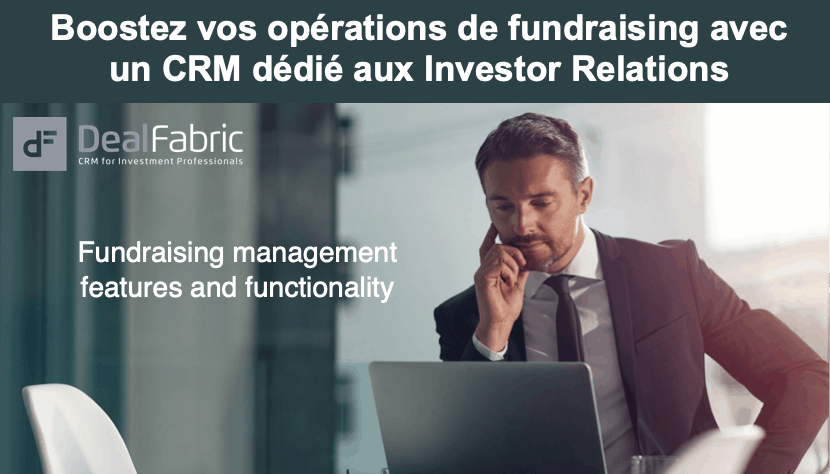 DealFabric CRM dédié aux Investor Relations